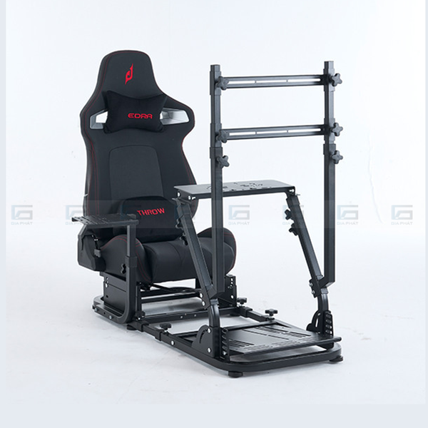 Buồng Lái Xe Gaming EDRA - Throw Racing Seat ERS01 - Màu đen
