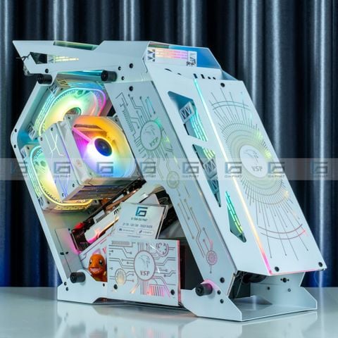 PC Gaming AMD Ryzen 5 5500 mạnh như i5 11400F - 1060 6g - SSD NVMe 512G - RAM 16G