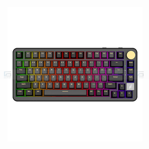 Bàn phím cơ có dây EDRA EK375MS (Magnet Switch Keyboard) - Màu đen