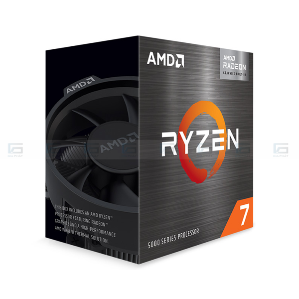 CPU AMD Ryzen 7 5700G (AMD AM4, 8 Core, 16 Thread, 3.8Ghz - 4.6Ghz, Cache 20MB)