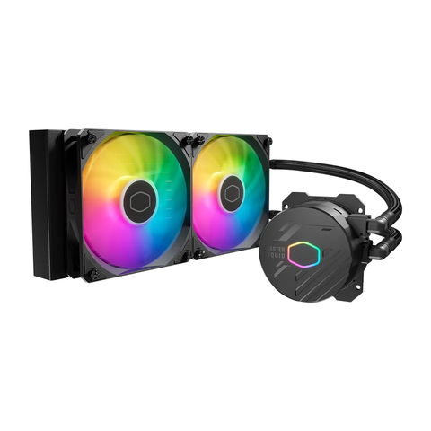 Tản nhiệt nước Cooler Master MasterLiquid 240L Core ARGB - Màu đen