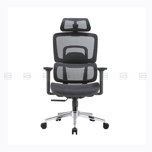 Ghế công thái học cao cấp EDRA EEC220 (Đệm mông lưới) - Màu đen
