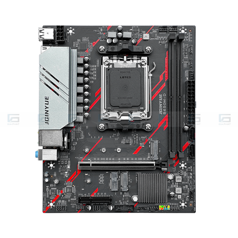 Bo mạch chủ JGINYUE B650M-D AMD AM5 DDR5 - Màu đen