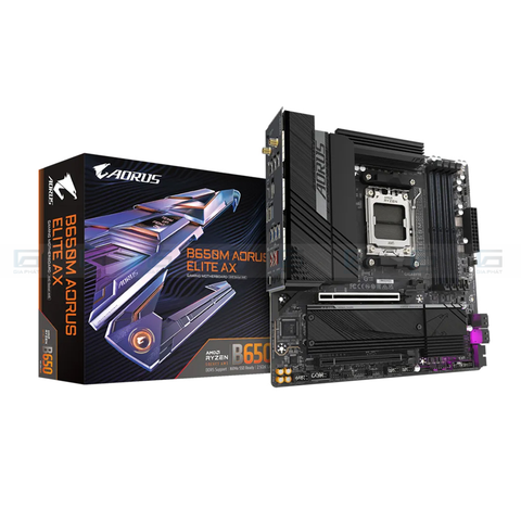Bo mạch chủ Gigabyte B650M AORUS ELITE AX DDR5 (Wifi+Bluetooth)