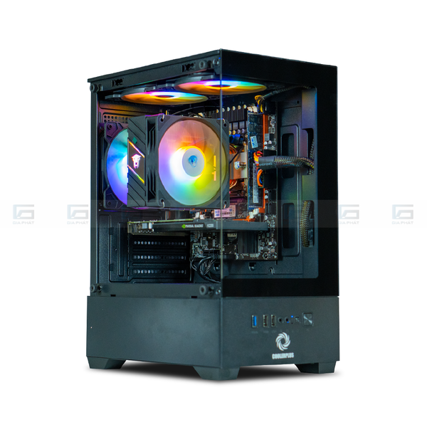 PC Gaming AMD Ryzen 5 5600X - RX 6500 XT 4GB - RAM 16G - SSD 512G