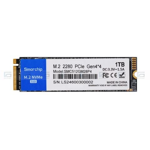 Ổ cứng SSD Simorchip SSD320 1TB NVMe GEN3X4   - Chính hãng