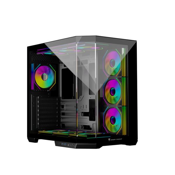 Thùng máy tính JUNGLE LEOPARD AS-01 E-ATX - Màu đen