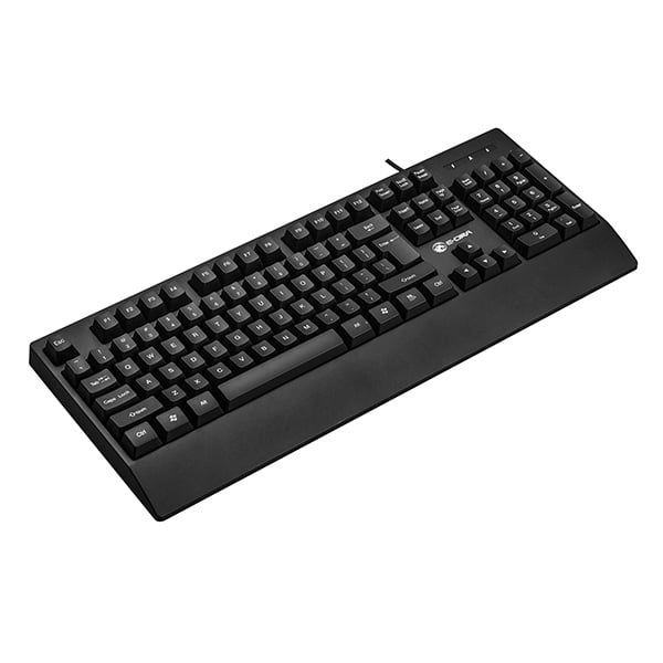 Bàn phím chơi game giả cơ EDRA EK502 104 phím - Màu đen