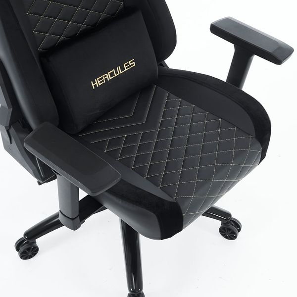 Ghế Gaming Da PU Cao Cấp EDRA Hercules EGC203V2 - Màu đen