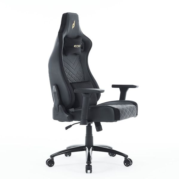 Ghế Gaming Da PU Cao Cấp EDRA Hercules EGC203V2 - Màu đen