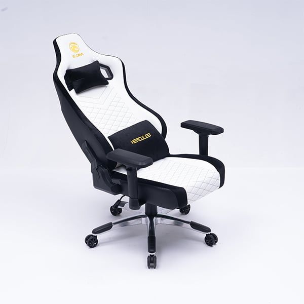 Ghế Gaming Da PU Cao Cấp EDRA Hercules EGC203 PRO - Màu trắng/đen/đỏ/vàng