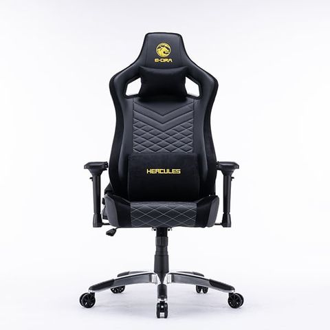 Ghế Gaming Da PU Cao Cấp EDRA Hercules EGC203 PRO - Màu trắng/đen/đỏ/vàng