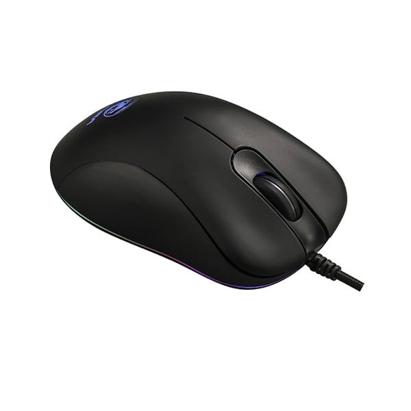 Chuột gaming có dây EDRA EM660 PRO FPS LED RGB - Màu đen/hồng