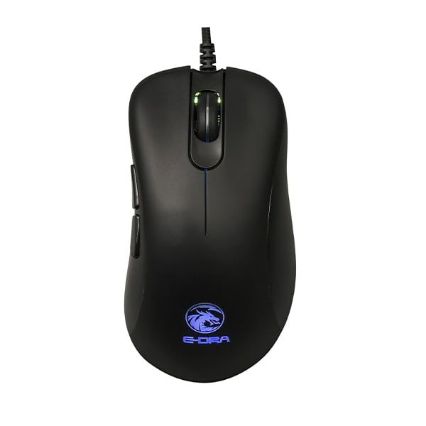 Chuột gaming có dây EDRA EM660 PRO FPS LED RGB - Màu đen/hồng