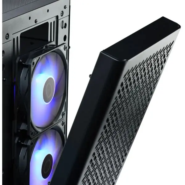 Thùng máy Cooler Master Elite 502 E-ATX, Kính cường lực - Màu đen