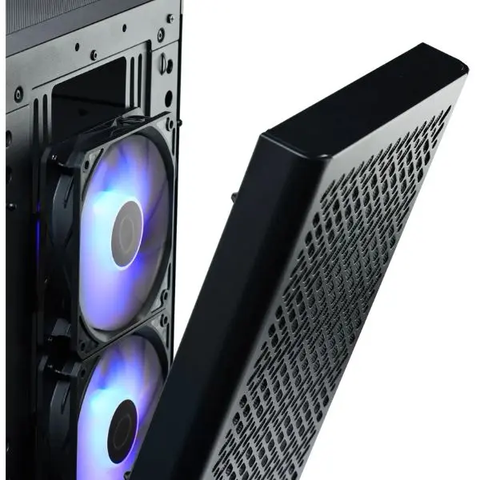 Thùng máy Cooler Master Elite 502 E-ATX, Kính cường lực - Màu đen