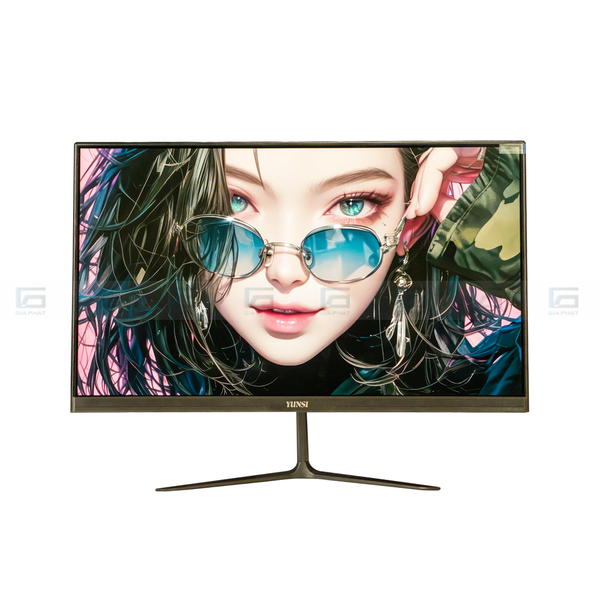 Yunsi Y240Q7 24 inch (120Hz, 1ms, VA, FHD, Cong nhẹ) - Màu đen