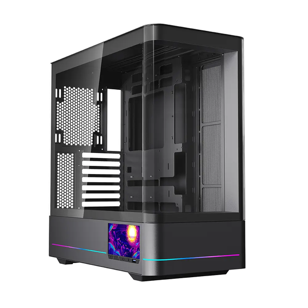 Thùng máy tính Jungle Leopard AC02 ATX - Màu đen