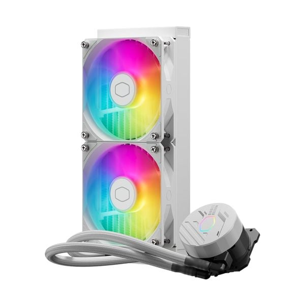Tản nhiệt nước Cooler Master MasterLiquid 240L Core ARGB - Màu trắng
