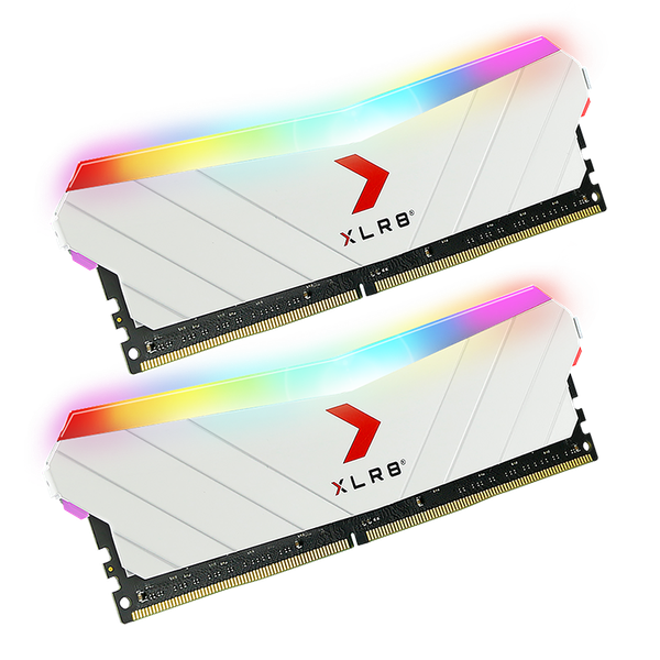 Ram Desktop DDR4 8GB 3200 PNY XLR8 Gaming EPIC-X RGB - Màu trắng