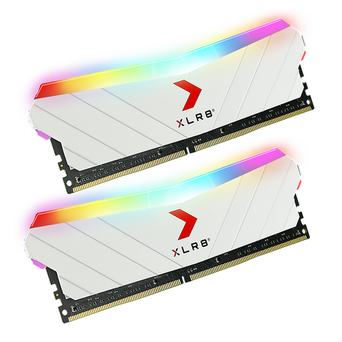 Ram Desktop DDR4 8GB 3200 PNY XLR8 Gaming EPIC-X RGB - Màu trắng