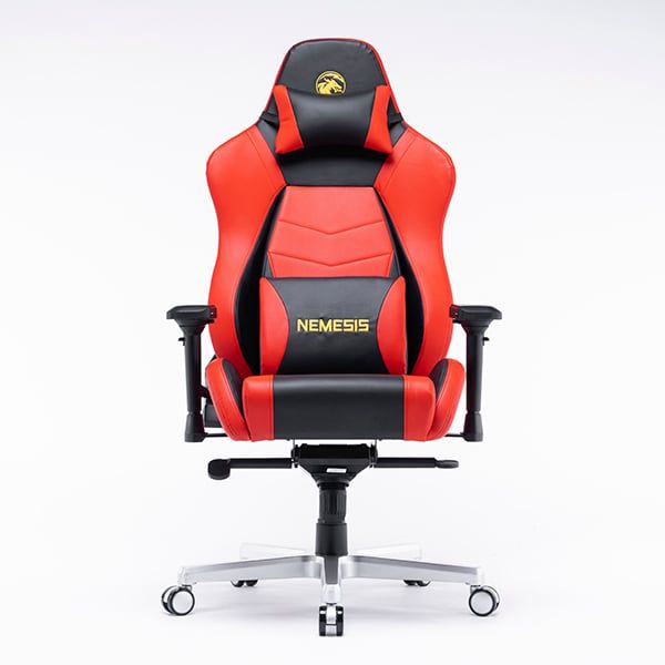Ghế Gaming Da PU Đệm Cao Su EDRA Nemesis EGC221 - Màu đen/đỏ/trắng