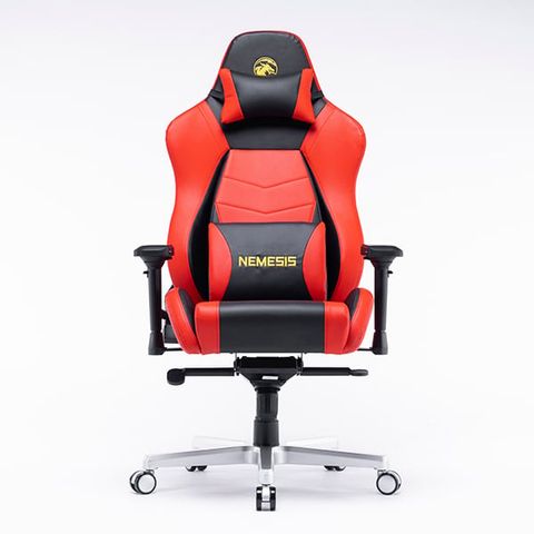 Ghế Gaming Da PU Đệm Cao Su EDRA Nemesis EGC221 - Màu đen/đỏ/trắng