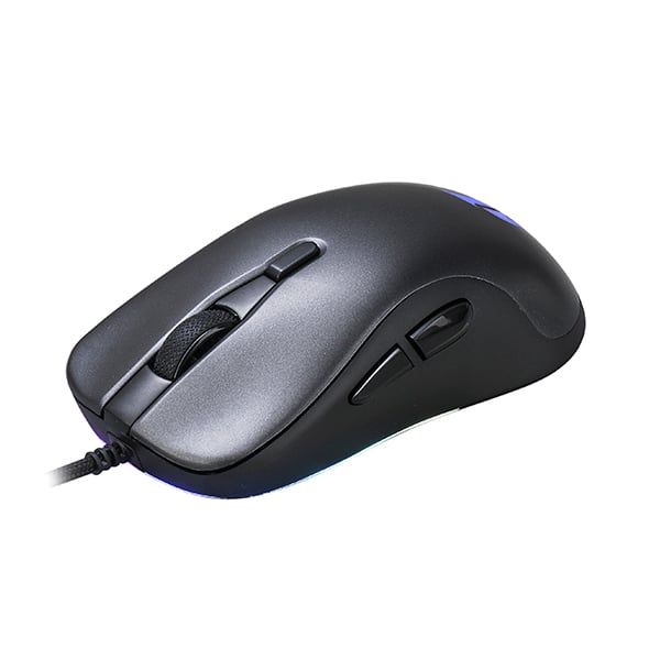 Chuột gaming có dây EDRA EM630 Ultra light 12.000 DPI - Màu đen