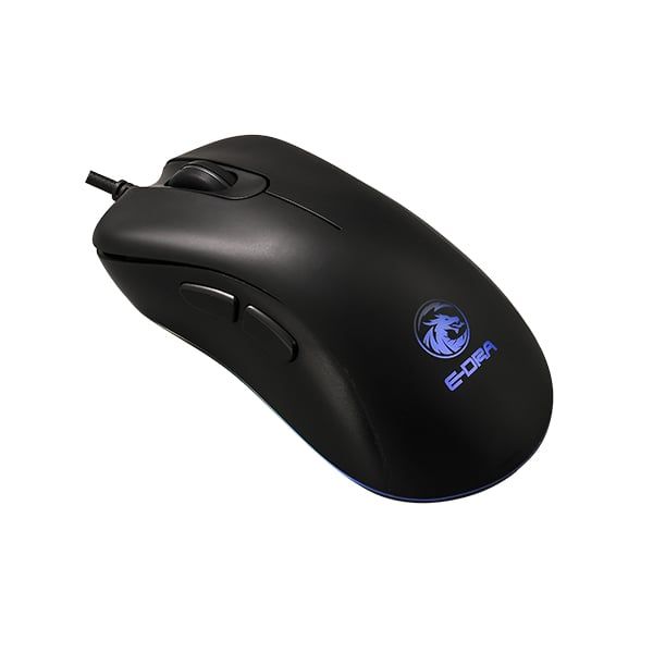 Chuột gaming có dây EDRA EM660 Lite LED RGB - Màu đen/hồng