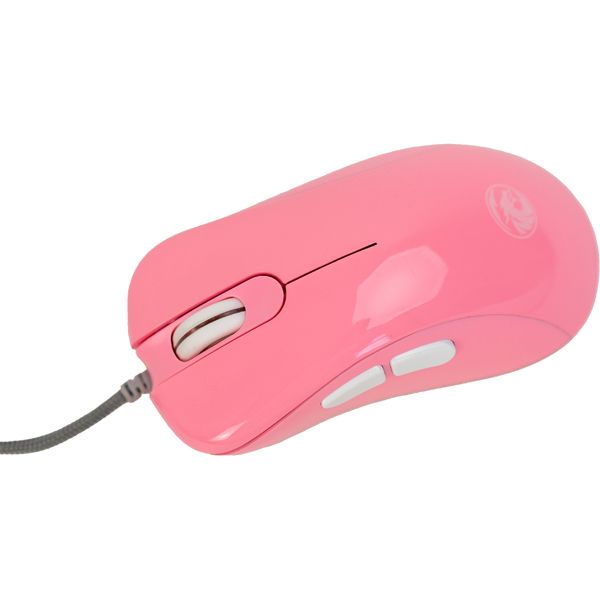 Chuột gaming có dây EDRA EM660 Lite LED RGB - Màu đen/hồng