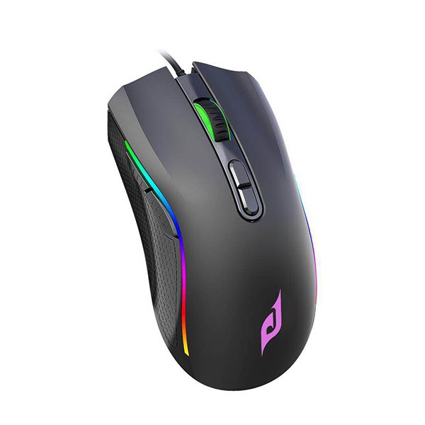 Chuột Gaming Có Dây 1.8m EDRA EM624 LED RGB - Màu đen/trắng/hồng