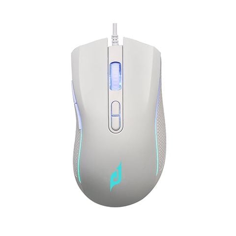 Chuột Gaming Có Dây 1.8m EDRA EM624 LED RGB - Màu đen/trắng/hồng