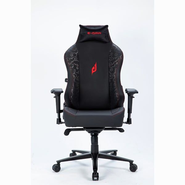 Ghế Gaming Cao Cấp Đệm Đúc Nguyên Khối EDRA DRACO - EGC2029 LUX - Màu đen