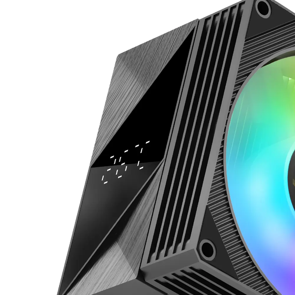 Tản nhiệt khí Jungle Leopard KF200 DGT LED RGB - Màu đen