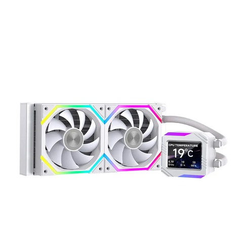 Tản nhiệt nước Jungle Leopard AstroShel V2 240 ARGB - Màu trắng