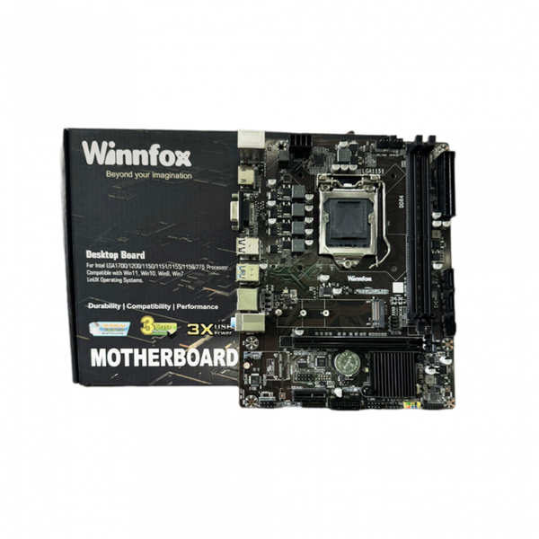 Bo mạch chủ H310 Winnfox (DDR4, M-ATX, LGA1151)