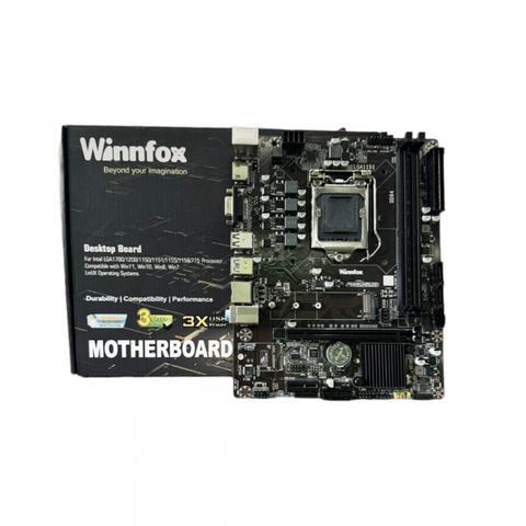 Bo mạch chủ H310 Winnfox (DDR4, M-ATX, LGA1151)