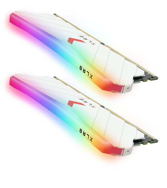 Ram Desktop DDR4 8GB 3200 PNY XLR8 Gaming EPIC-X RGB - Màu trắng