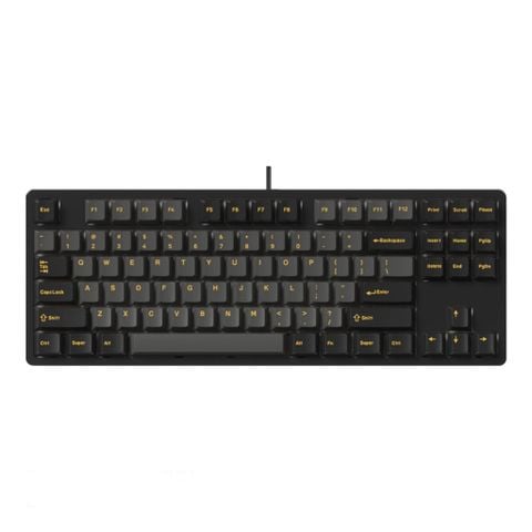 Bàn phím chơi game cơ EDRA EK387FL - Polar Night - Màu đen