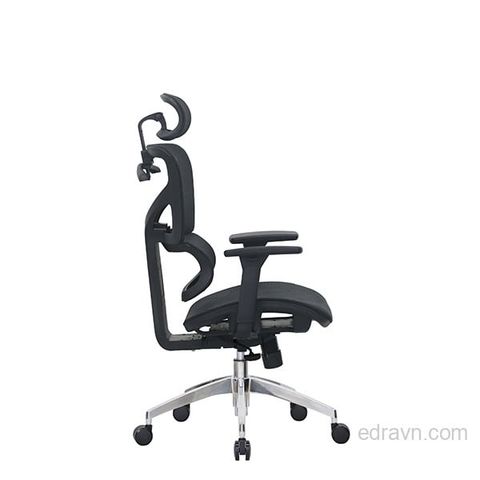 Ghế công thái học lưới chất lượng cao EDRA EEC214 - Màu đen