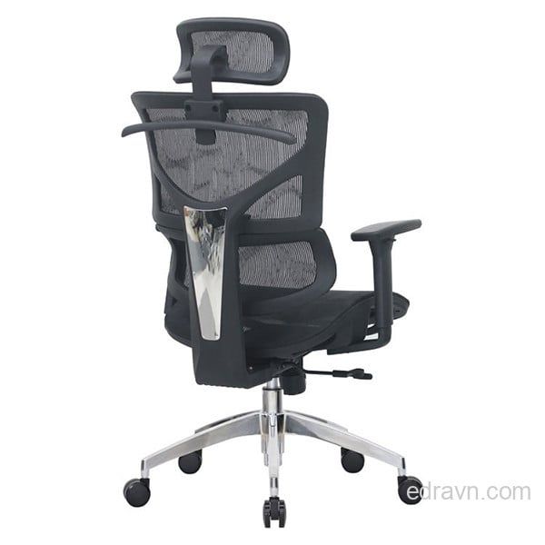 Ghế công thái học lưới chất lượng cao EDRA EEC214 - Màu đen