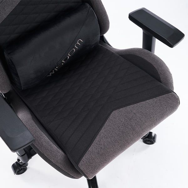 Ghế Gaming Racing Design EDRA EGC231 Fabric - WISDOM - Màu xám