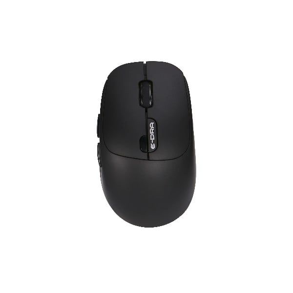 Chuột không dây công thái học EDRA EM605W - Màu trắng/đen