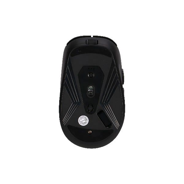 Chuột không dây công thái học EDRA EM605W - Màu trắng/đen