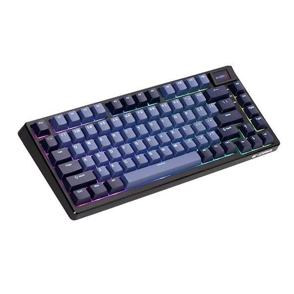 Bàn phím chơi game cơ cao cấp EDRA EK375PRO 81 phím - Beta/Alpha