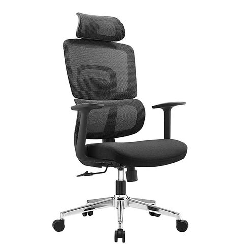 Ghế công thái học lưới cao cấp EDRA EEC219 (Đệm mông foam) - Màu đen