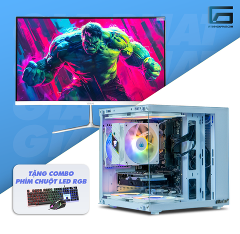 PC Full Bộ Giá Rẻ i5 4570, GTX 750TI 4G, màn hình 24