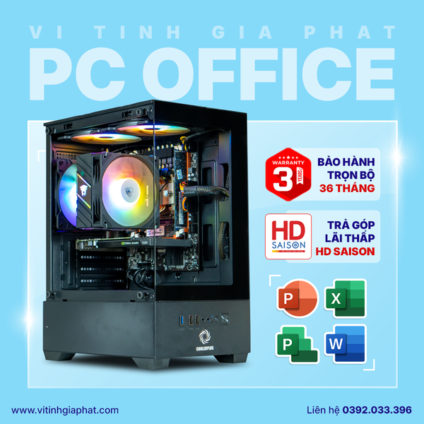 PC Văn Phòng AMD Ryzen 3 3200G - 16G RAM - SSD 256G NVMe
