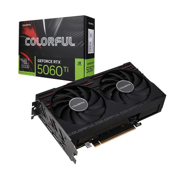 Card màn hình Colorful GeForce RTX 5060 Ti Gaming DUO 16GB-V