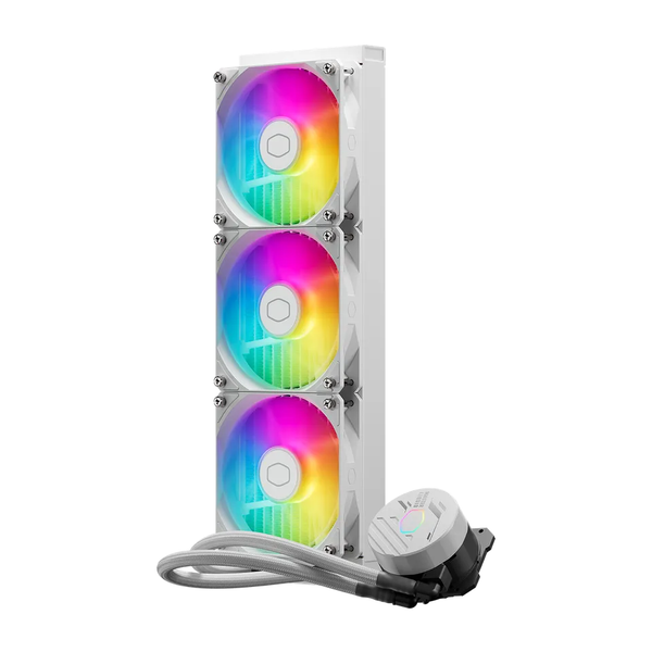 Tản nhiệt nước Cooler Master MasterLiquid 360L Core ARGB - Màu trắng